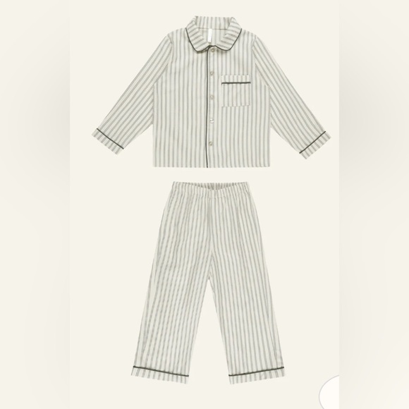 Rylee & Cru Kids Long Sleeve Pajamas Forest Size 4-5Y - Picture 1 of 5